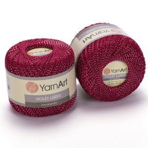 Violet Lurex příze 6 x 50 g OUTLET Violet Lurex příze 6 x 50 g OUTLET